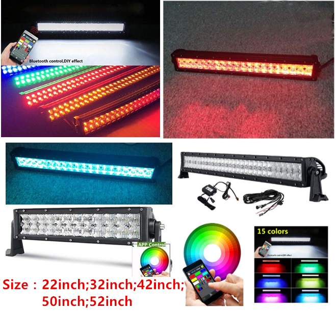 5D RGB led light bar