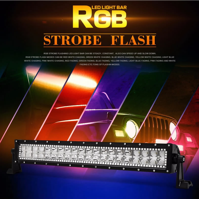 Stream RGB led light bar