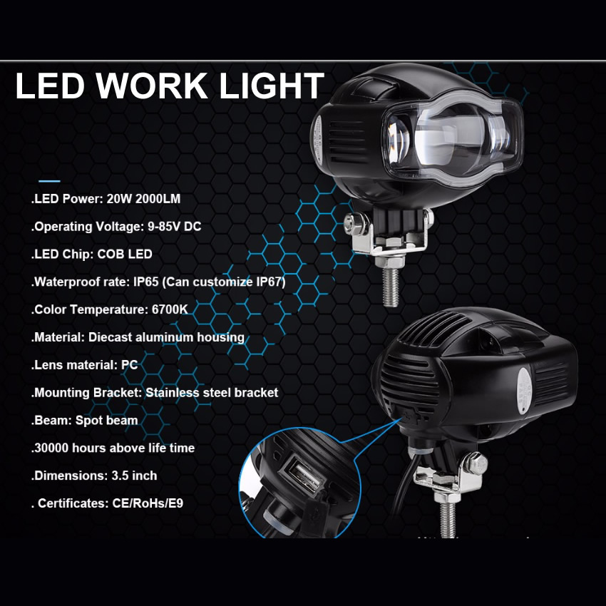 LED Motorcycle Light Series