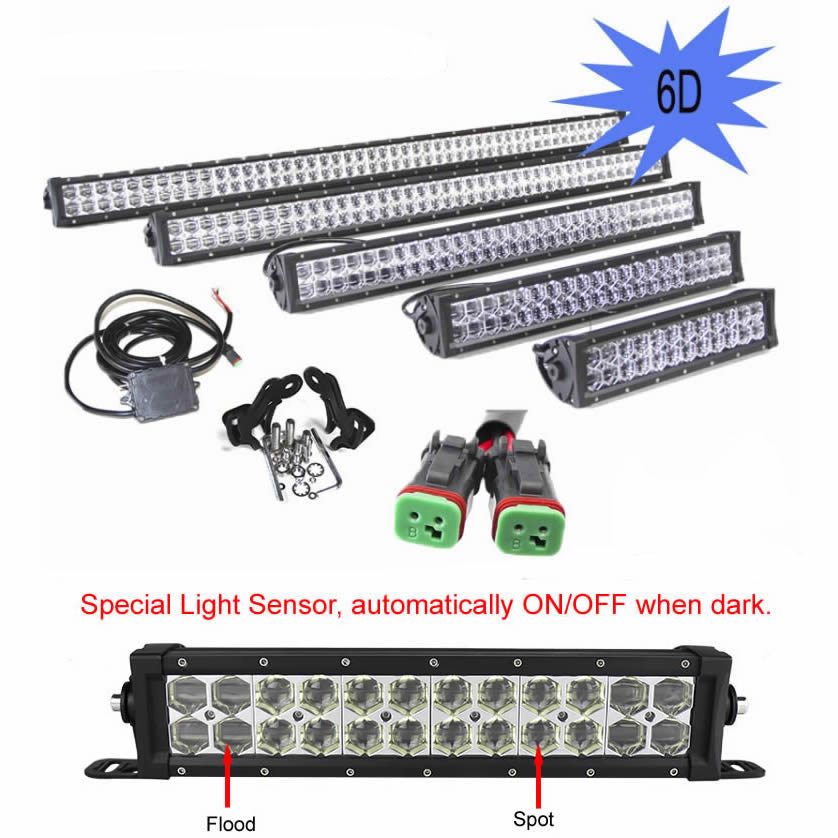 6D Lens Light Bar