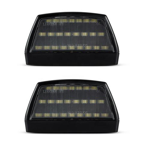 12V 2pcs White LED Tail Number License Plate Lights for Mercedes-Benz T2 Vanio VW T4 T5 LT I  Pick up Car Light