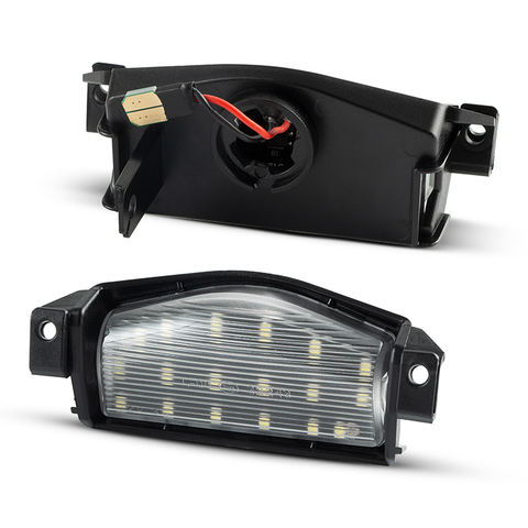 12V 2pcs White LED Tail Number License Plate Lights Replacement for Mazda 2 2011-2013 Mazda 3 2009-2013 Tag Light