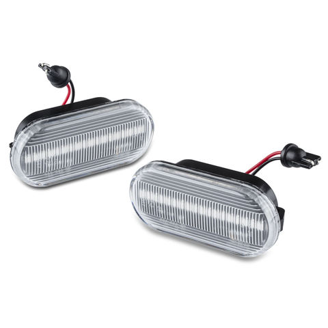 12V Amber LED Side Blinker Lamp for VW Golf MK4  Plug & Play Non-Polarity Car Lighting