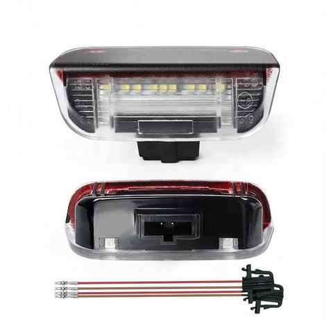 18SMD LED Under Rear Door Lamp for VW Golf Plus Jetta for Passat Sharan Car Door Interior Lights