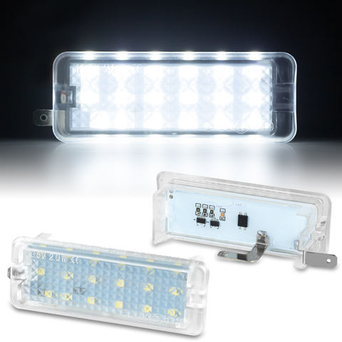1pcs LED License Plate Lights for Land Rover Discovery 1 Waterproof Auto Accessories Non-Polarity Design