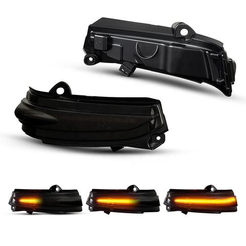 2PC Dynamic LED Turn Signal Light Side Mirror Indicator for Ford Fusion Mondeo LED Mirror Light