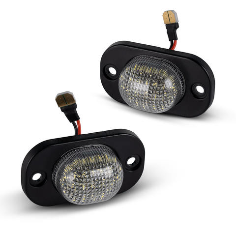 2Pcs Canbus LED License Number Plate Light Lamp for Hyundai Accent Elantra Avante XD Registration Plate Light