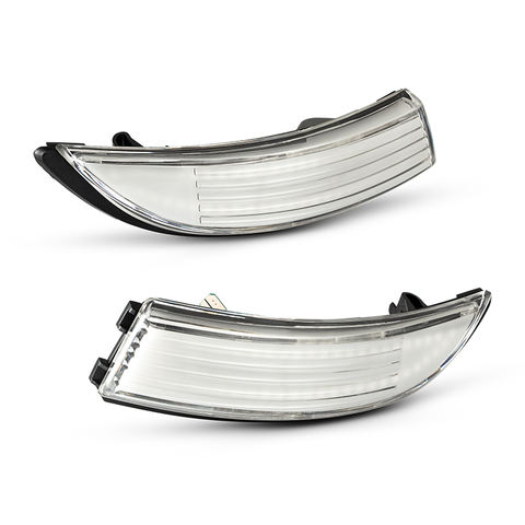 2pcs Amber Side Mirror LED Turn Signal Light for Ford Fiesta Mk7 2008.08-2017.04 B-Max 2012.11-2017.09 Fiesta