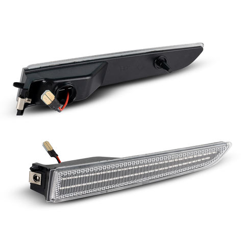 2pcs Auto Lighting System LED Indicator Light LED Bumper Side Marker for Ford Fusion 2010