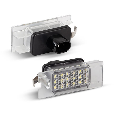2pcs Automotive Led Lights Car Lamp LED Number Plate Lights for Renault Clio III Megane II