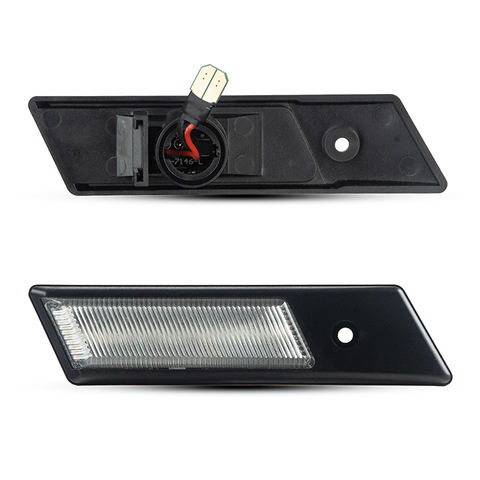 2pcs Car Accessories Decoration LED Mirror Turn Signal Lights Side Marker Lamps  for BMW E36 E34 E32