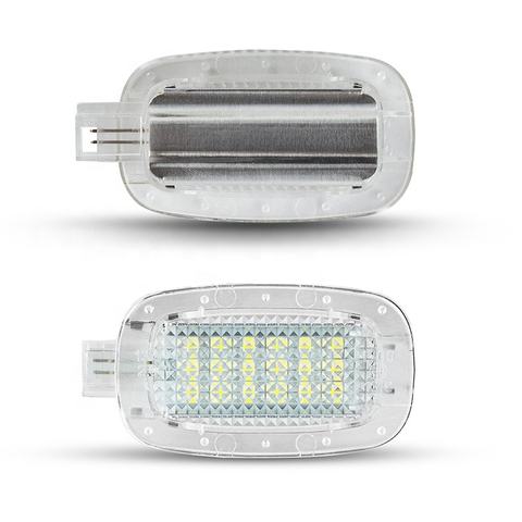 2pcs Car LED Door Light LED Vanity Mirror Light Courtesy Lamp for Mercedes-Benz W204