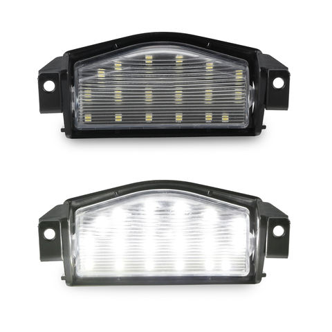 2pcs Car Lamp LED License Plate Light Assembly LED Number Plate Light for Mazda 2 Mazda 3