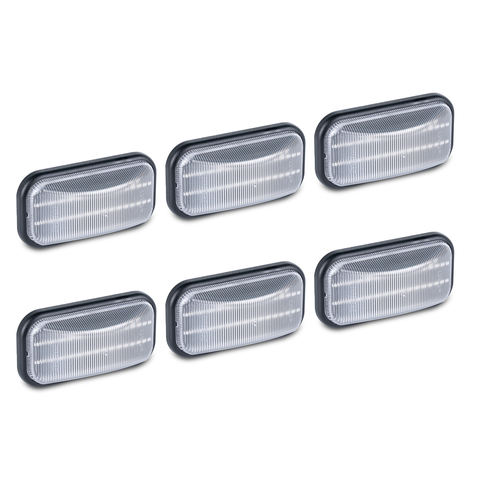 2pcs Front and Rear Car LED Roof Cab Lights for Hummer H2 2003-2009 H2 SUT 2005-2009
