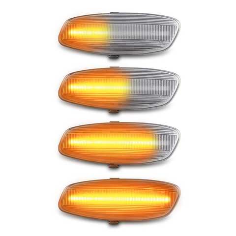 2pcs Indicator Light LED Turn Signal Lamp LED Side Marker Light for Peugeot 308 207 Citroen C3 C4
