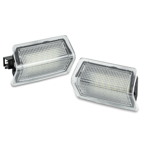 2pcs LED Courtesy Door Light for Mercedes-Benz E-Class W176 / C-Class Coupe W204 High Brightness Car Accessories