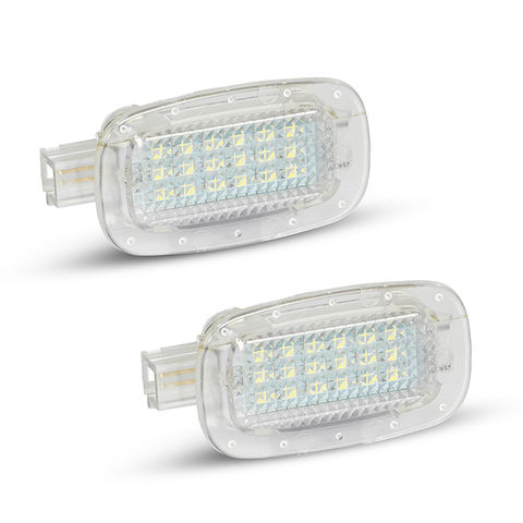 2pcs LED Door Light LED Vanity Mirror Light Courtesy Lamp for Mercedes-Benz W204 C197 W164 W169