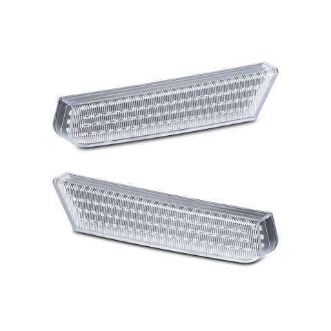 2pcs LED Front Amber Side Marker Lights Fender Parking Lamps for Nissan Xterra 2002-2004 OEM 261857Z800