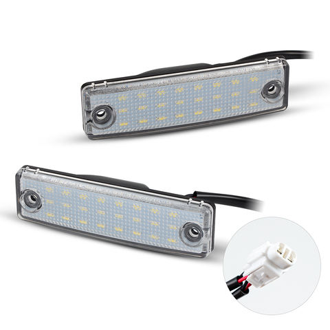 2pcs LED License Plate Lamp for Toyota 4Runner Car Auto Parts Accessories LED Car Light