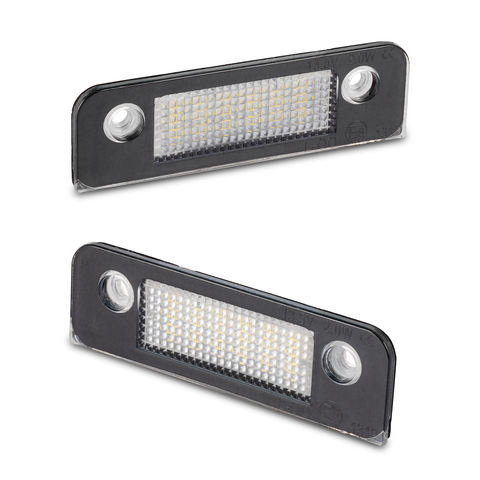2pcs LED Number License Plate Light for Ford Focus 5D Waterproof Auto Parts Lamp  Long Lifespan