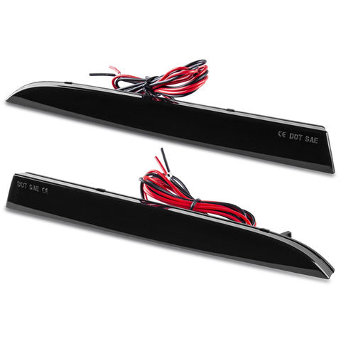 2pcs LED Rear Reflector Light for Chevrolet Camaro Traverse Pontiac Cadillac High Quality Waterproof Car Accessories