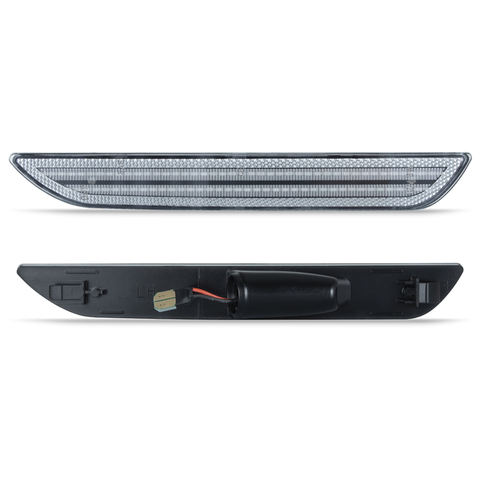 2pcs LED Side Marker Lights for Ford Mustang 2015-2023 Rear Red Fender Marker Reflectors Lamps