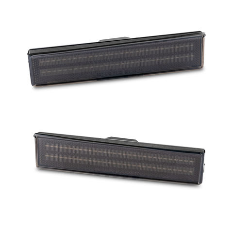2pcs Smoked Lens LED Blinker Lights for Ford Bronco 1986 ISO E-mark Certified Car Auto Parts