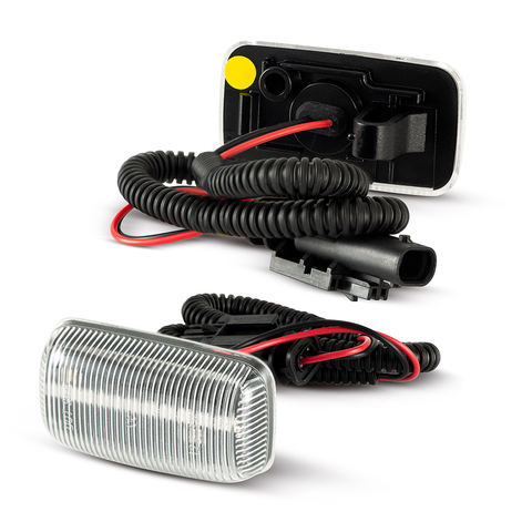 4 PCS LED Side Marker Light for Chevrolet Silverado GMC Sierra 2500HD 3500HD 2015-2023 Front Rear Side Fender Lamps