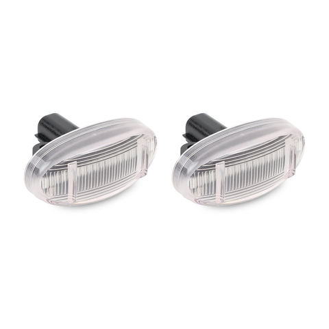 4pcs Dually Bed Fender LED Side Marker Lights Front Rear Lamps for Ford F350 F450 Super Duty 2011-2018 Sidemarker Lamps