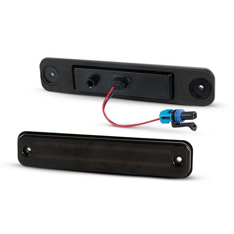 4pcs LED Side Marker Lights for 2003-2009 Hummer H2 Fender Light Kits Front&Rear  Amber Rear Red Signal Lamps Smoked Len