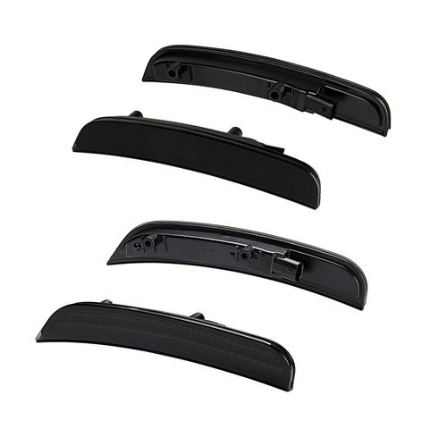 4pcs Smoked Front Rear Auto Fender Car Repeater Led Side Marker Light for Dodge Charger 2015-2021