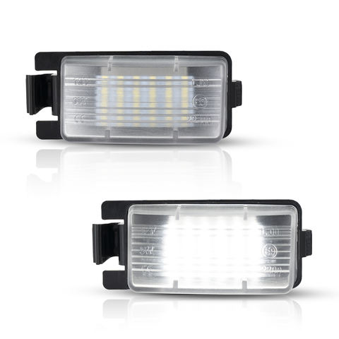 6500K LED License Plate Light Lamp for Nissan GTR R35 Versa Pulsar 350Z Z33 Q60 F25 G35 G37