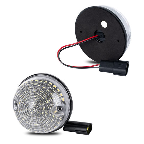 8x Complete Led Light Lamp Upgrade Kit  Indicator Lights for Land Rover  90/110 1983-1990 Defender 1990-2016
