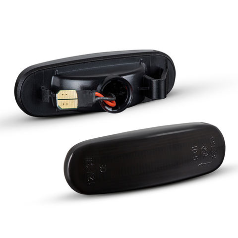 Amber LED Side Blinker Indicator Light for Fiat Doblo Non-Polarity Turn Signal Lamp Easy to Install