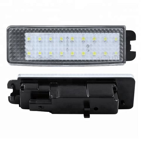 Auto Car Led Lamp LED License Plate Light LED Number Plate Lights Assembly for LEXUS LX570 URJ201