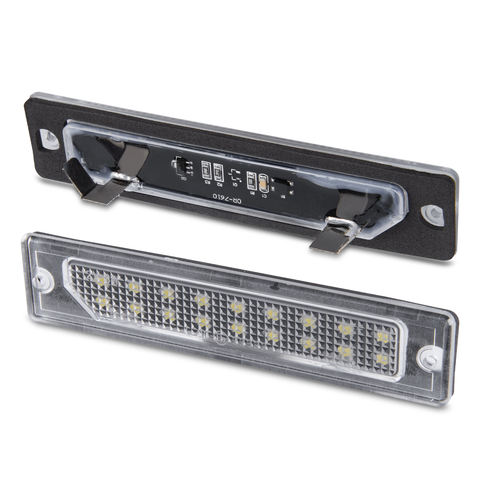 Auto Lamp LED License Plate Light Assembly LED Number Plate Light for Citroen Peugeot Fiat Maserati
