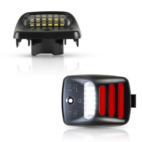 Auto Lamp LED License Plate Light Assembly LED Number Plate Light for Toyota Tacoma Tundra