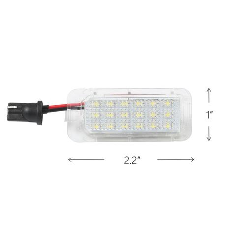 Auto Lighting Accessories Car Parts Lamp LED License Plate Light for Ford Fiesta MKVI JA8 2008+