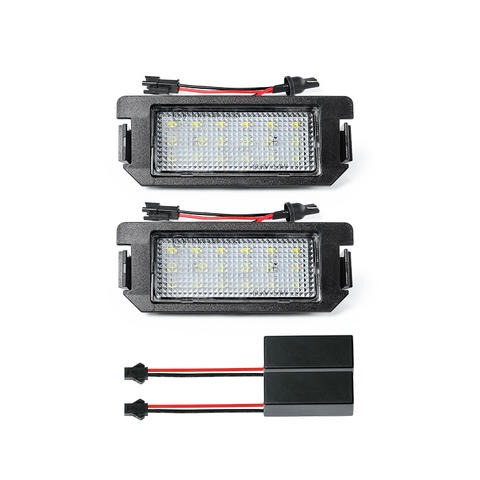 Auto Parts LED Car Number License Plate Light for Hyundai Veloster Genesis Coupe for Kia Soul