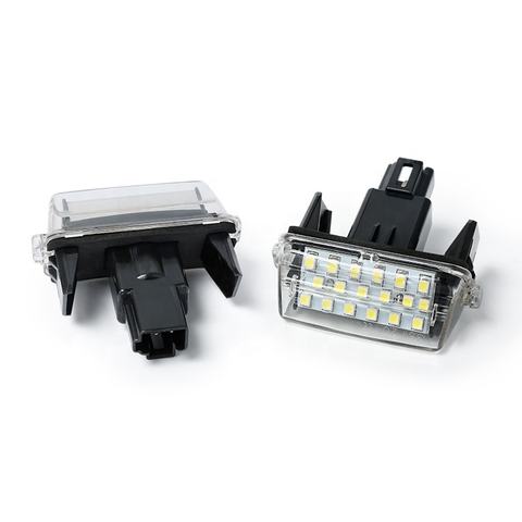 Auto Parts Tail Lamp LED License Plate Tail Light for Toyota CAMRY PRIUS Number Plate Lamp