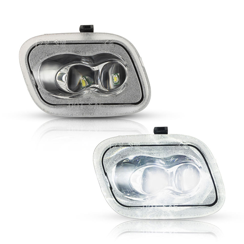 Best Sale 6500K LED Side Rear View Mirror Puddle  Lamp Light for Ford Super Duty 2015-2020