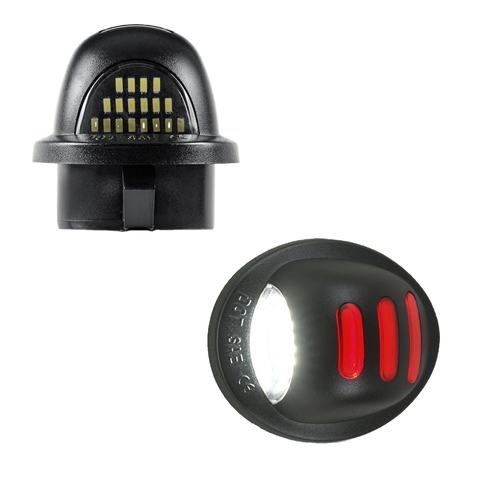 Best Selling Assembly White Red LED Number License Plate Light for Ford F150 F250 F350 Superduty Ranger Explorer Tag Lamp