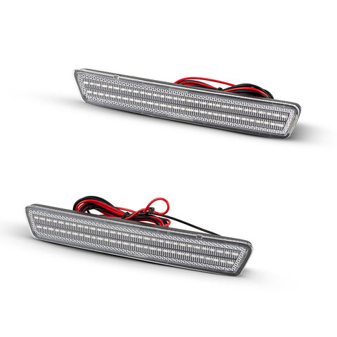 Bright Red Rear Bumper LED Side Marker Light for Ford Mustang 1999 - 2004 Easy Installation Car Parts