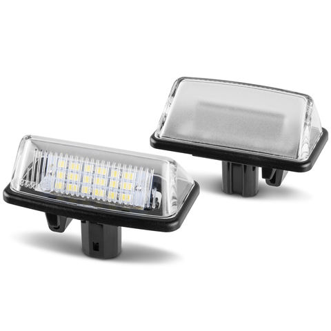 Car Accessories LED Number Plate Lights License Plate Lamp for Toyota Crown Camry Corolla