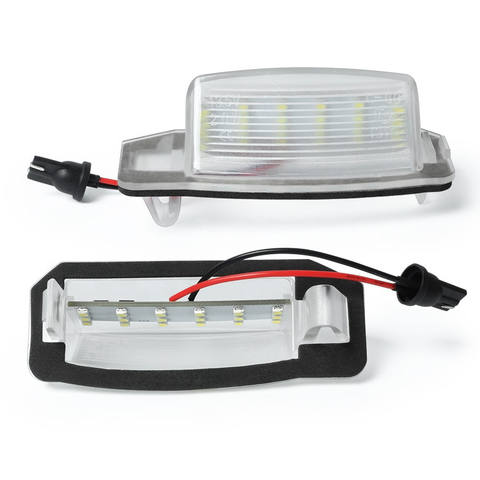 Car Lamp LED License Plate Light Assembly LED  Number Plate Light Lamps for Mitsubishi Outlander
