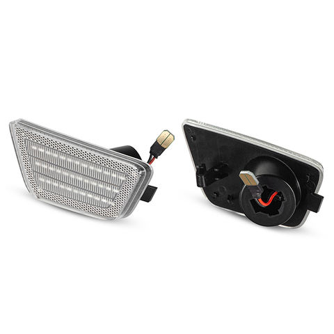 Clear LED Front Bumper LED Side Marker Light for Chevrolet Cruze 2011-2015
