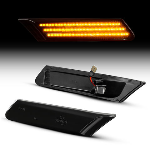 Complete Certification LED Side Marker Light for Porsche 997 Amber Blinker Lamp Waterproof Quick Mount