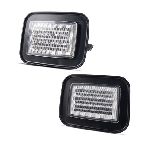 Dual-Function LED Side Marker for Hummer H2 White Parking Light & Amber Blinker Plug & Play Design