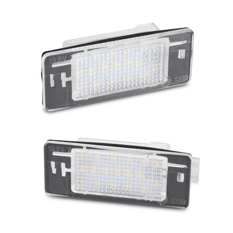 Durable LED License Plate Lamp for Opel Vectra  Auto Parts Upgrade Car Accessories