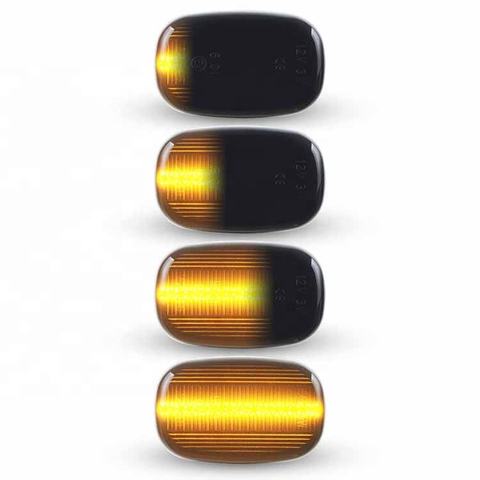 Dynamic LED Side Blinker Light Turn signal Light Side Marker for Toyota Hilux Carina Corolla